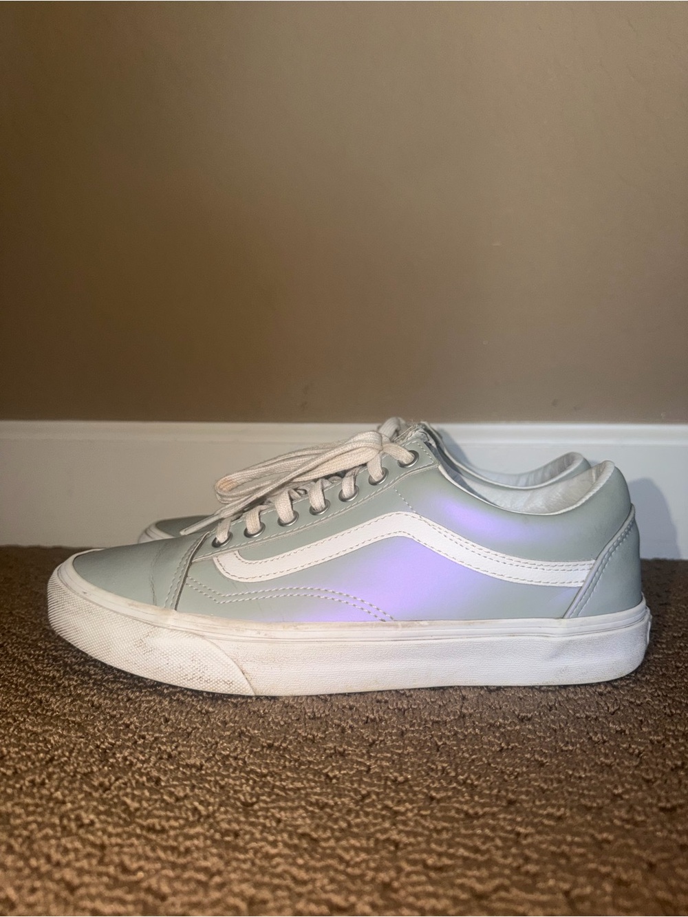 Vans Iridescent Purple/Gray Old
Skool Women's/Men’s Sneakers